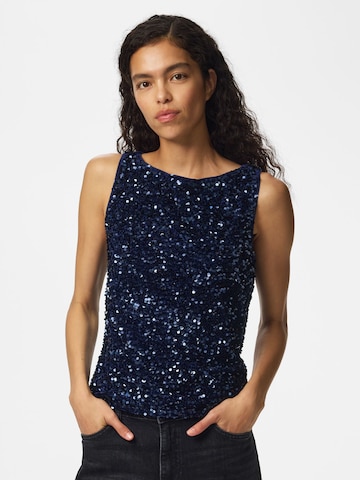PIECES Top 'PCKAMMY' in Blue: front