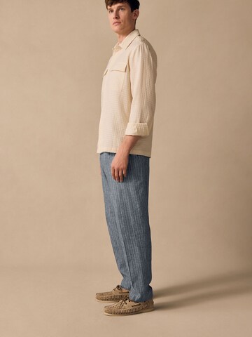 Regular Pantalon à pince Next en bleu