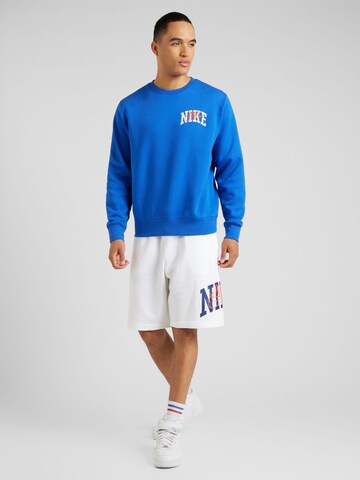 Nike Sportswear Majica 'CLUB BB ARCH GX' | modra barva