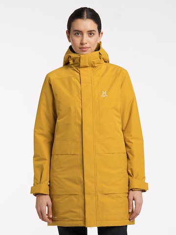Haglöfs Outdoor Jacket 'Salix Proof Mimic' in Yellow: front