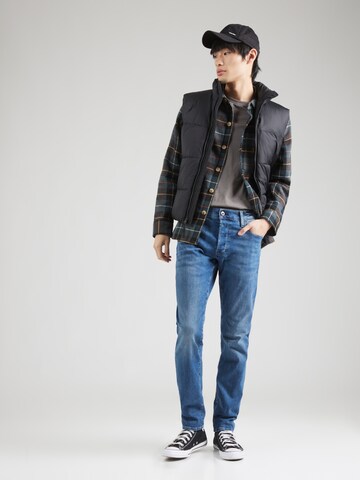 G-STAR Slimfit Kavbojke '3301' | modra barva
