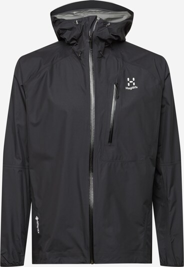 Haglöfs Sportjacke 'L.I.M' in schwarz / weiß, Produktansicht