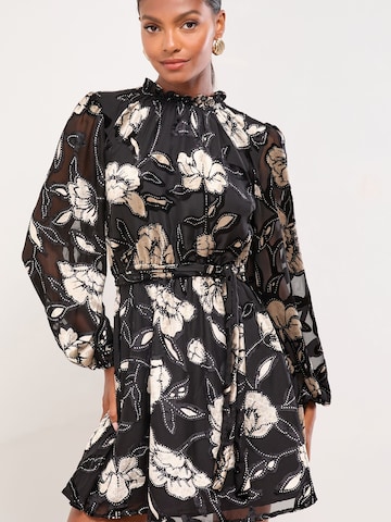 Lipsy Dress in Black: front