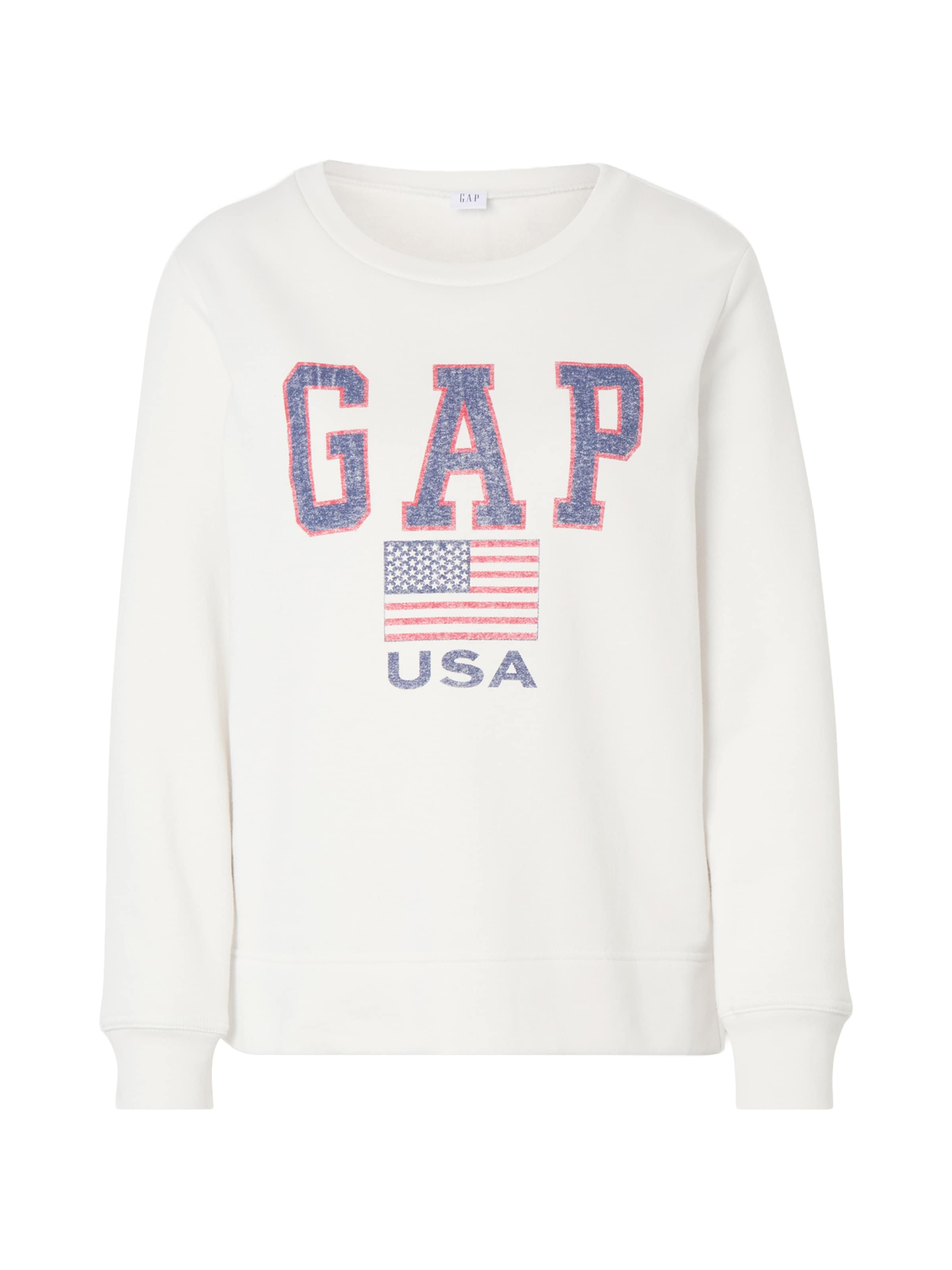 GAP Sweatshirt in White: front