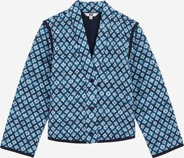 mėlyna WE Fashion Demisezoninė striukė: priekis