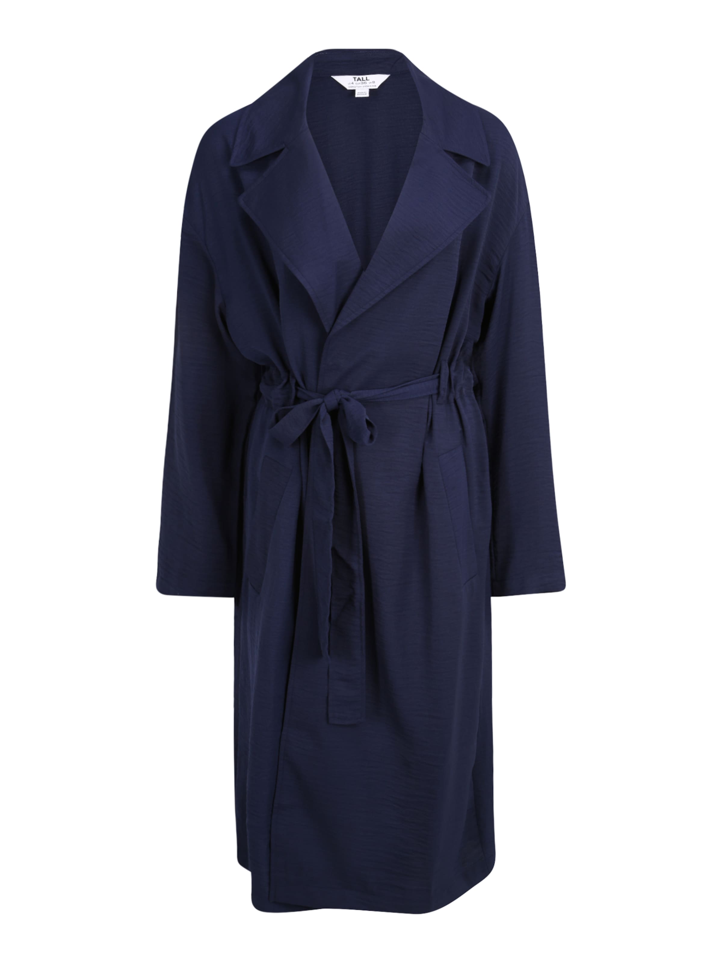 Manteau mi-saison Dorothy Perkins Tall en bleu : devant