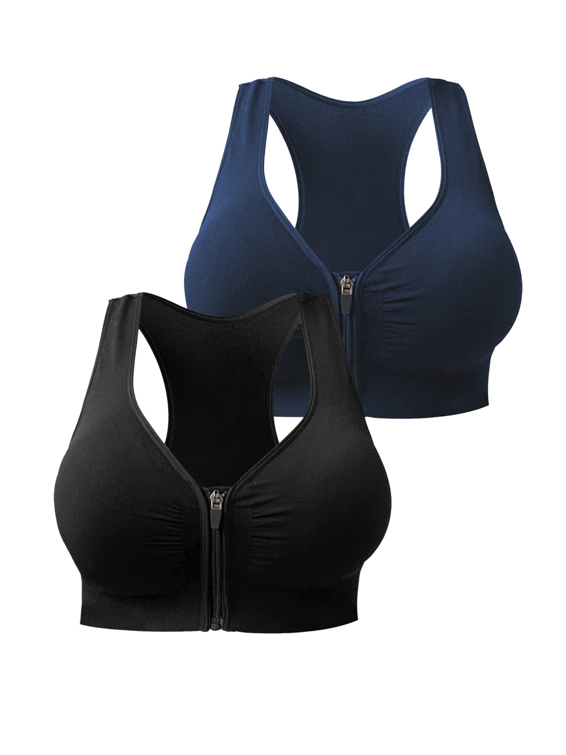 MEETWEE Push-up Sport-BH 'Push-up Bralette Athletic Bras'‌‌‌‌‌‌‌‌ in Mischfarben: Vorderseite