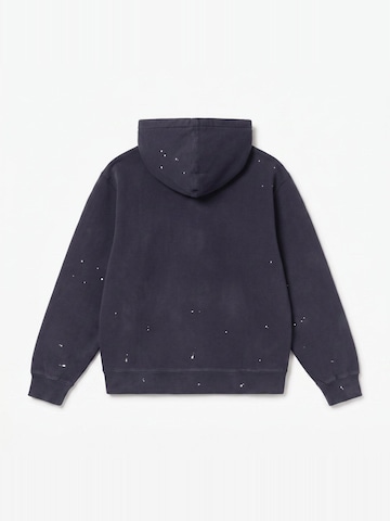 Giacca di felpa 'HOODED PAINTER JACKET DARK NAVY DESTROY WASH SPLATTER' di Carhartt WIP in blu