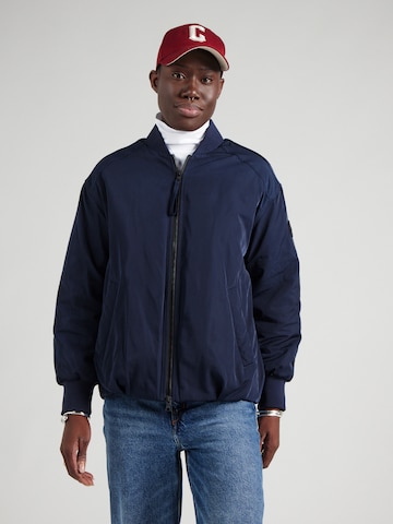 No. 1 Como Between-Season Jacket 'BINETTO' in Blue: front