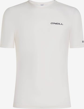 Maglia funzionale 'Skins' di O'NEILL in bianco: frontale