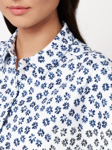 Chemisier 'Florine' DESOTO en bleu