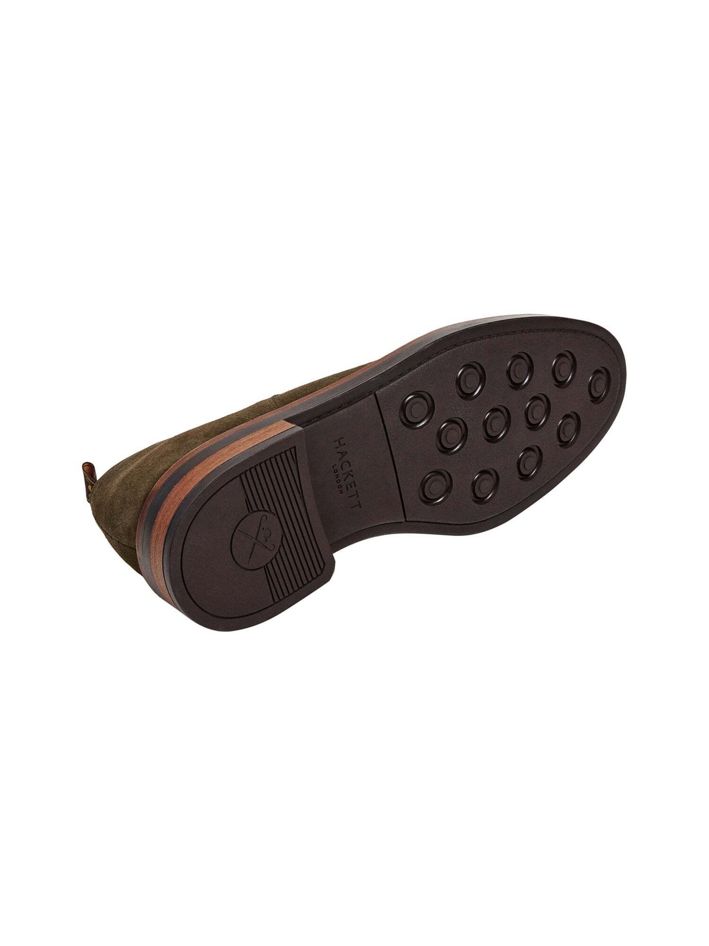 Chaussure à lacets 'Egmont Fine' Hackett London en vert