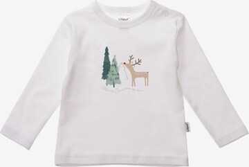 LILIPUT Shirt 'Merry Christmas' in White: front