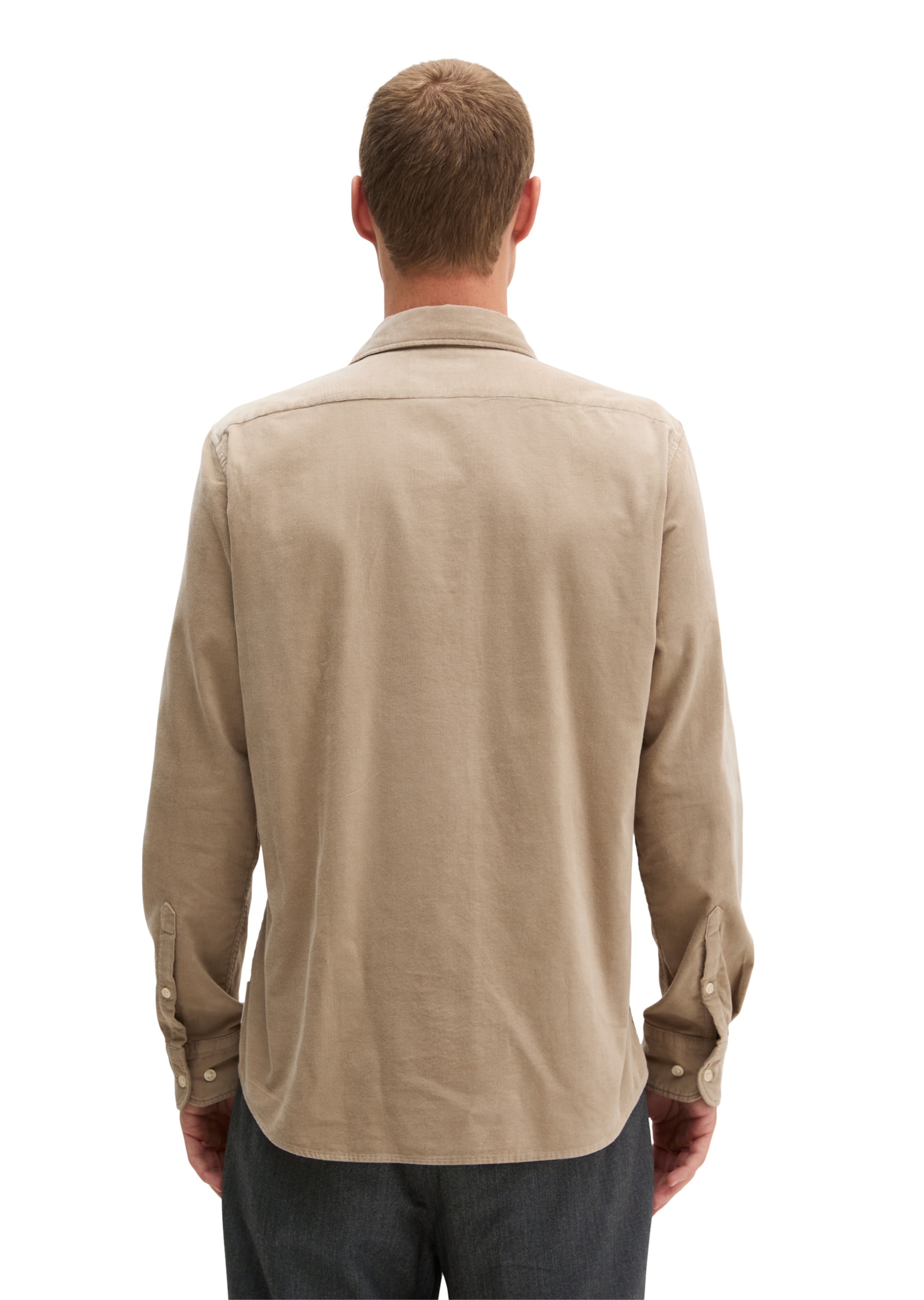 Marc O'Polo Regular fit Button Up Shirt in Beige: back