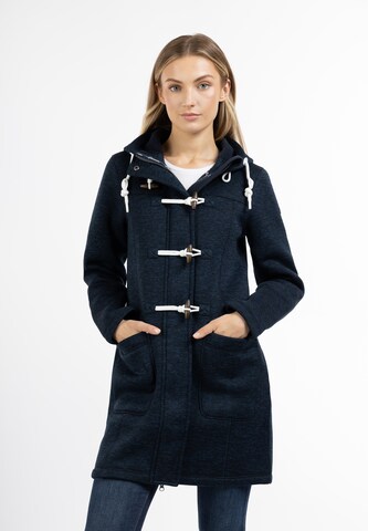 DreiMaster Maritim Between-Seasons Coat in Blue: front