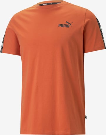 T-Shirt PUMA en orange : devant