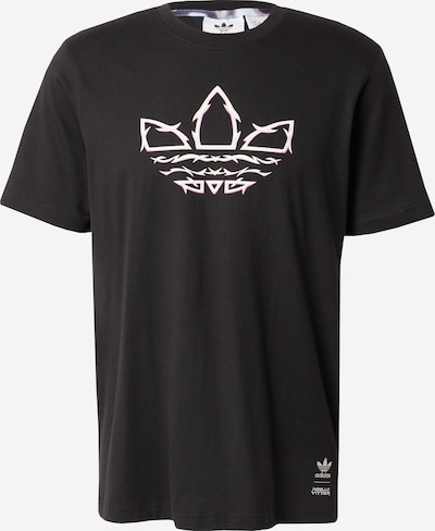 ADIDAS ORIGINALS T-Shirt 'Pride' in hellblau / fuchsia / schwarz / weiß, Produktansicht