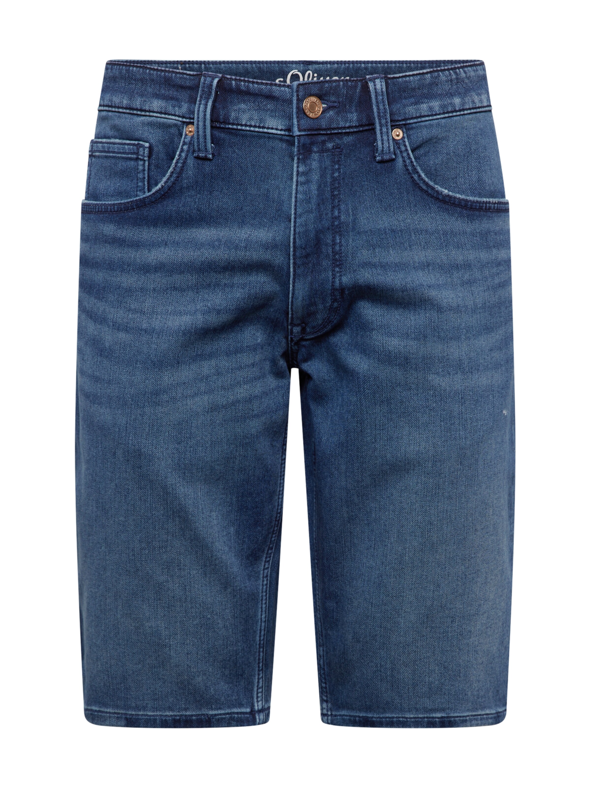 s.Oliver Jeans in Blauw: voorkant