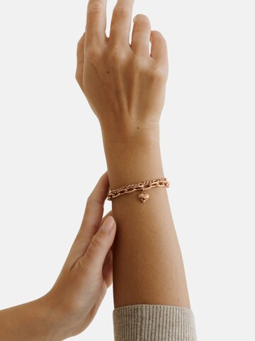 Bracelet 'Figaro' GOOD.designs en rose