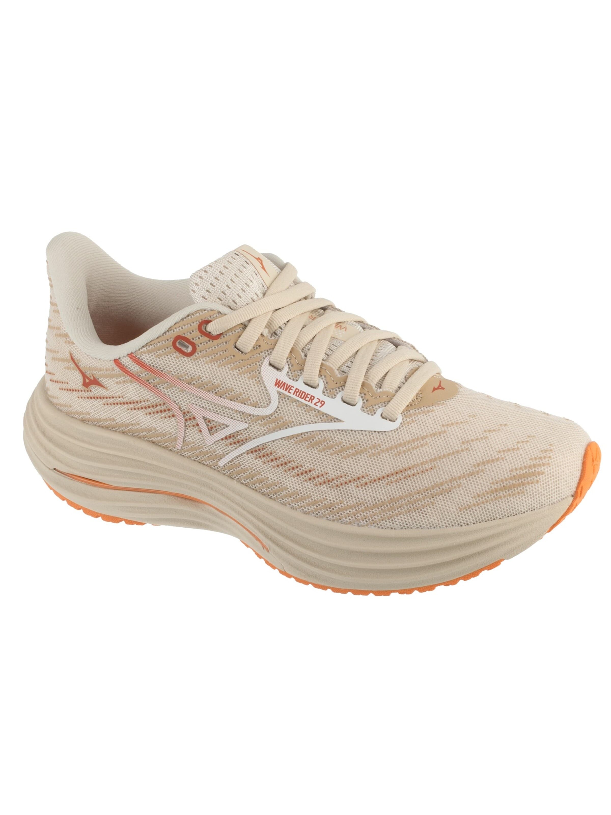 MIZUNO Running shoe 'Wave Rider 29' in Beige: front