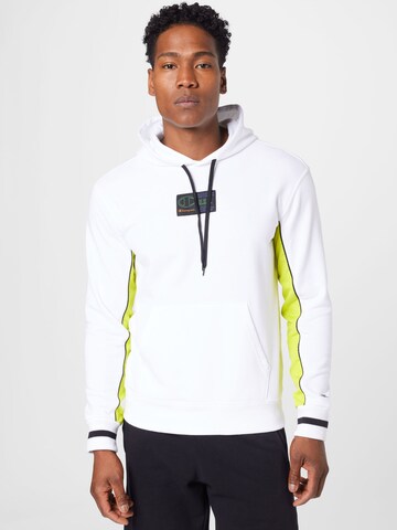 Champion Authentic Athletic Apparel Sweatshirt in White: front