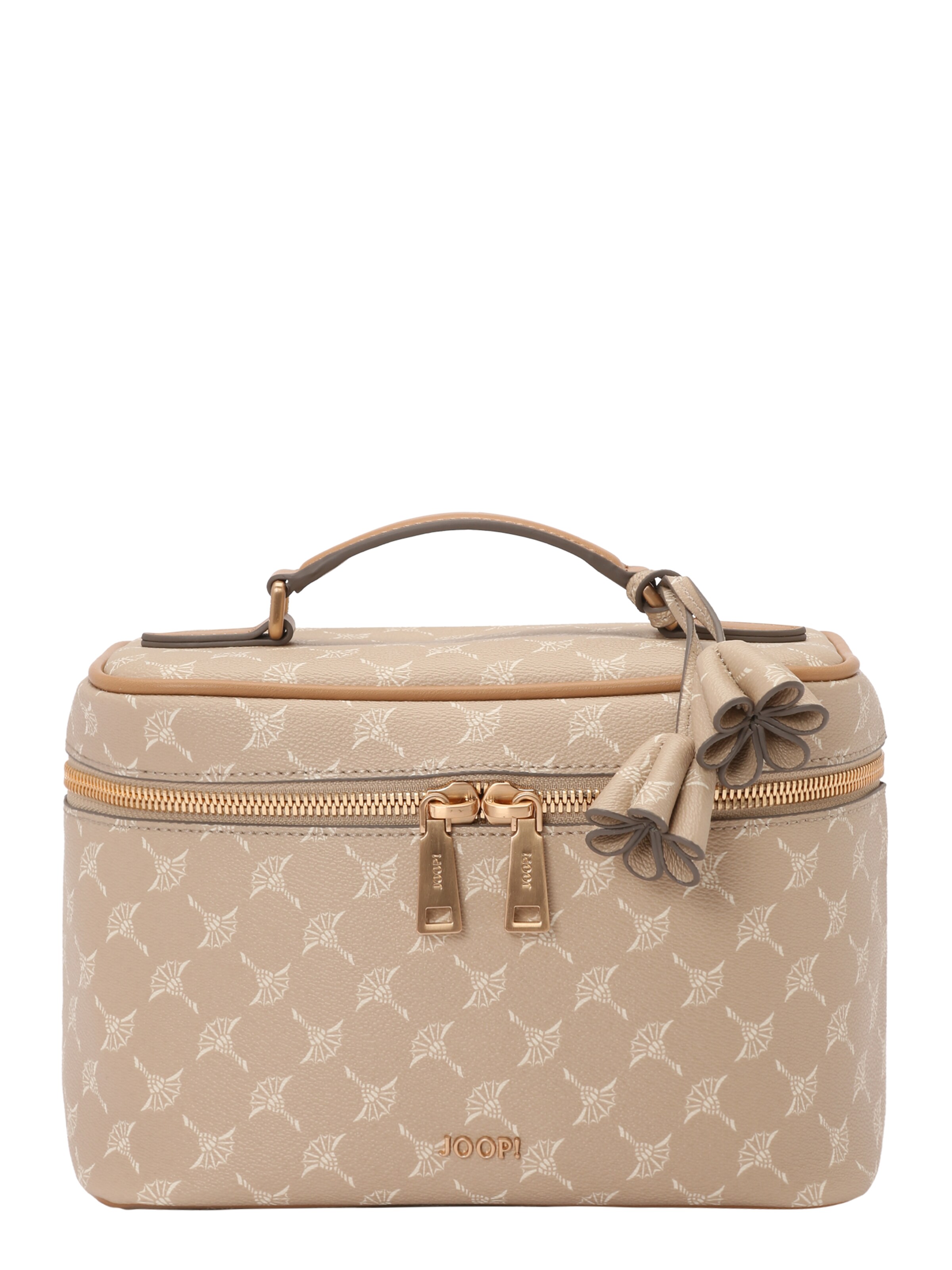 Beauty case 'Cortina 1.0 Flora' di JOOP! in beige: frontale