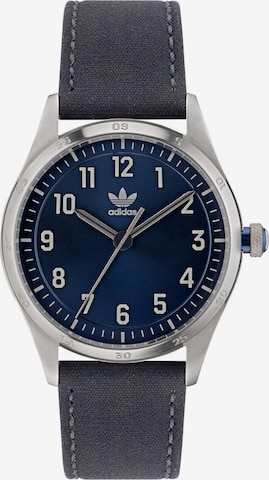 ADIDAS ORIGINALS Analog Watch 'CODE FOUR' in Silver: front