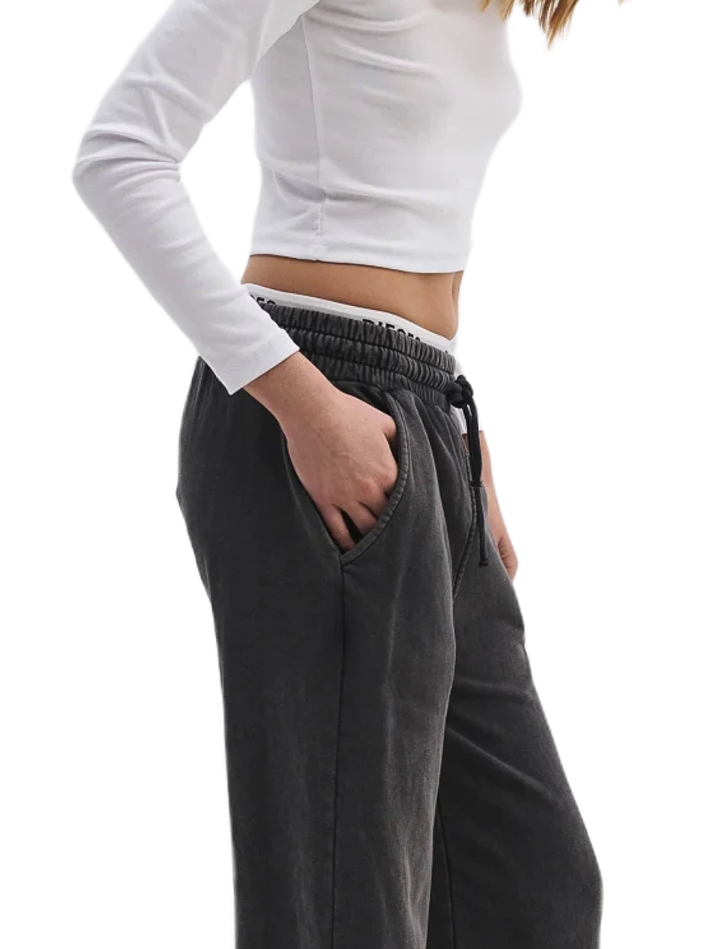 No Matter What Baggy Pants in Grey