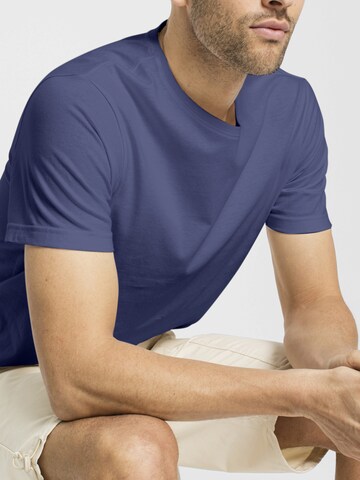 bonprix T-Shirt in Blau