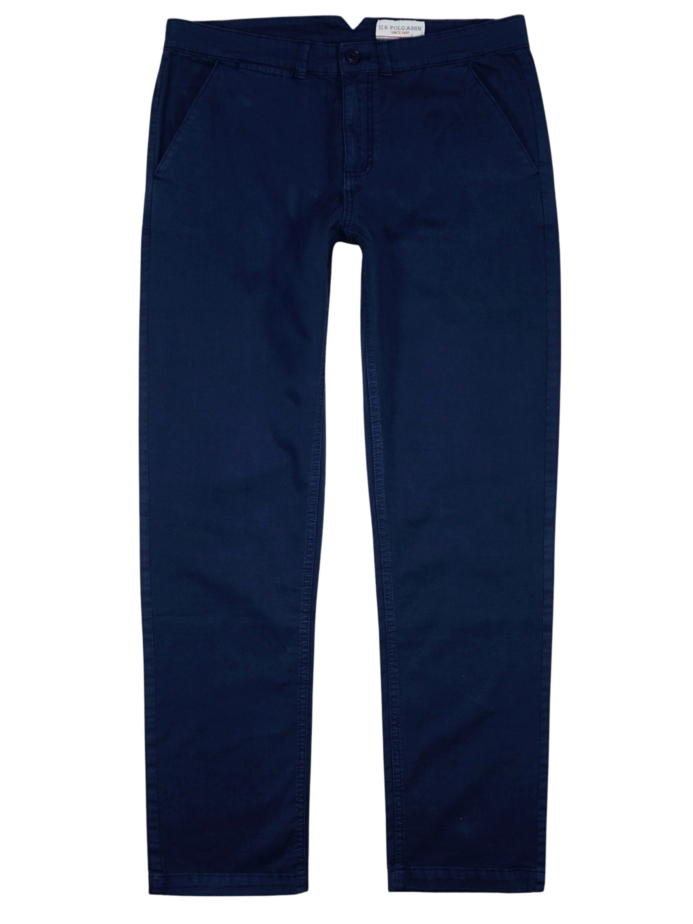 Regular Pantaloni eleganți de la U.S. POLO ASSN. pe albastru: față