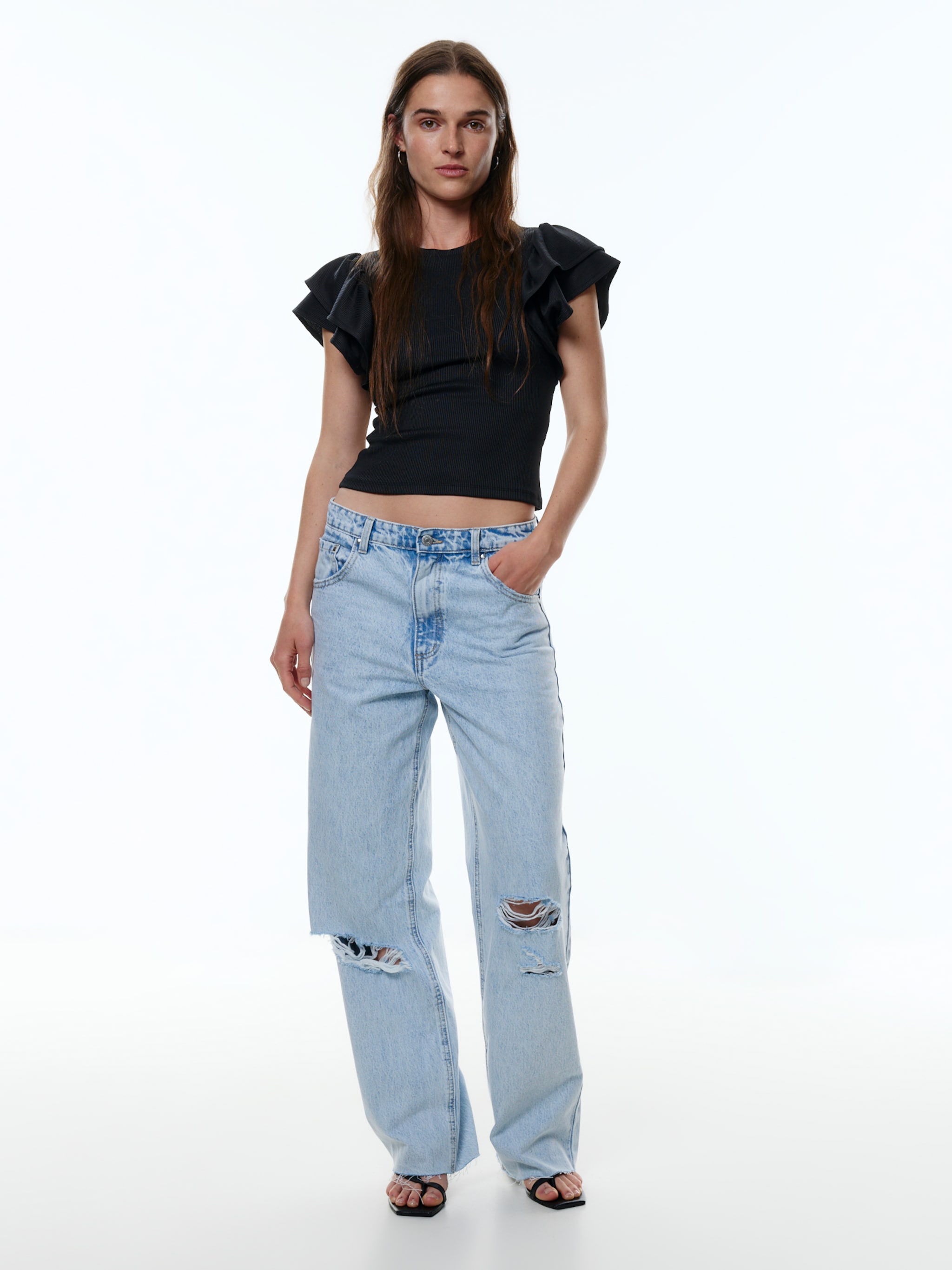 EDITED Produits T-shirt 'Katrina' noir