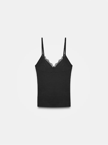 Dilvin - Top em preto: frente