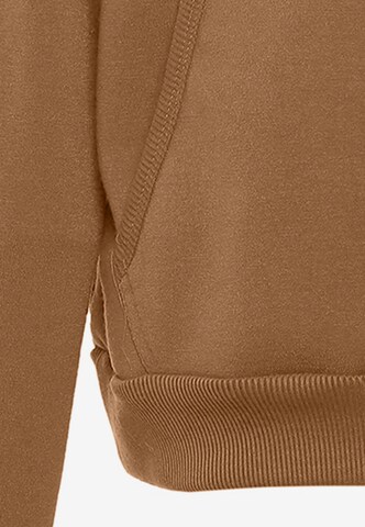 MOSweater majica - smeđa boja