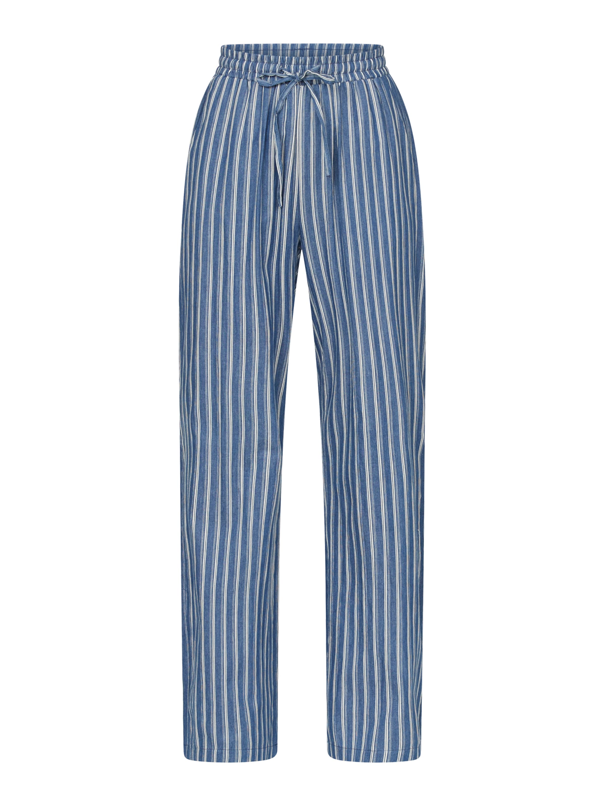 SISTERS POINT Loosefit Παντελόνι 'GRITA' σε μπλε: μπροστά