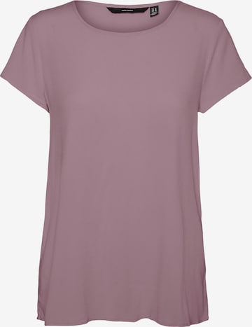 purpurinė VERO MODA Marškinėliai 'Becca': priekis