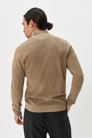 Matinique Pullover 'Lagoon Z' in Beige
