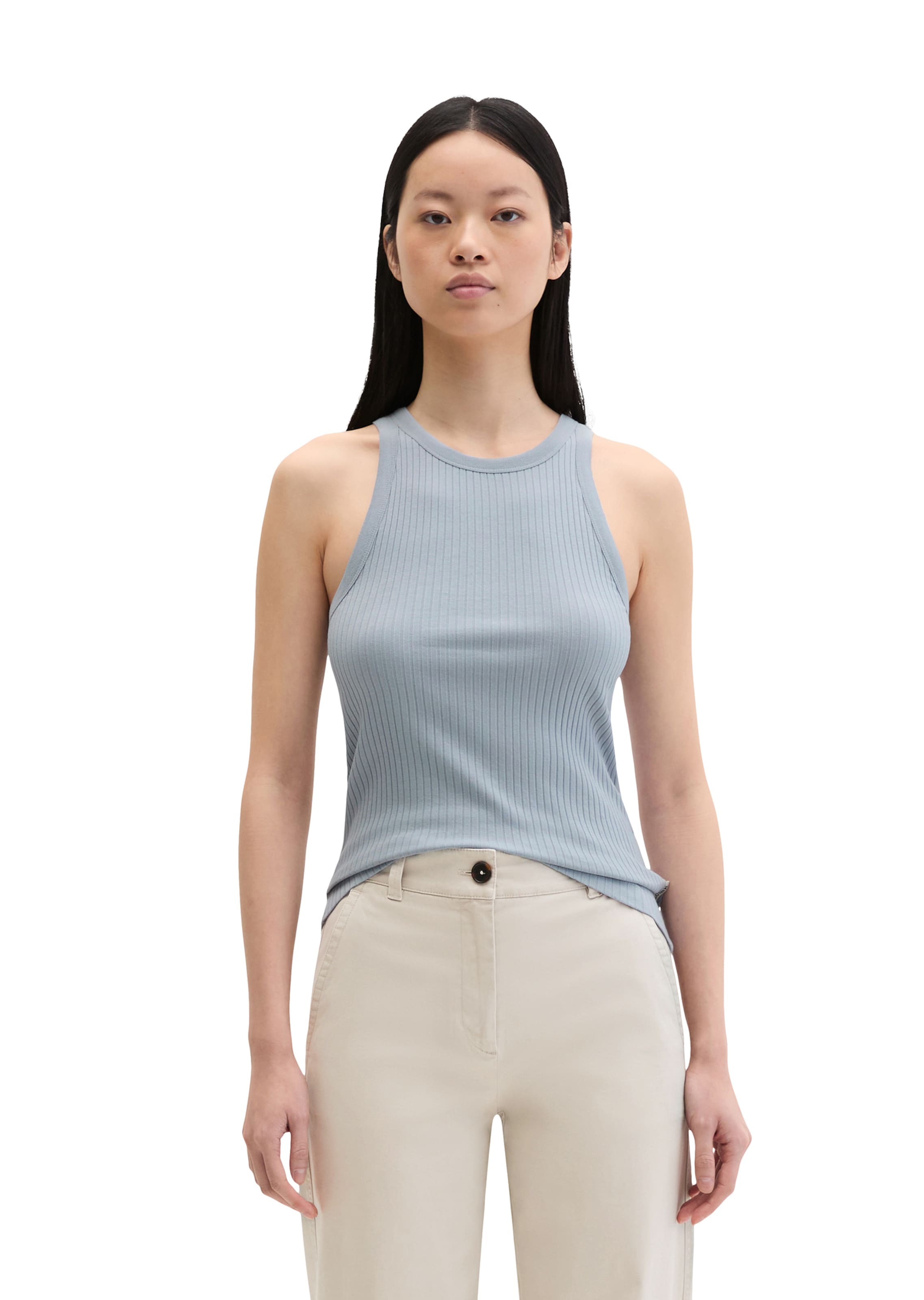 Marc O'Polo Top in Grau: Vorderseite