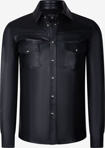 Ron Tomson Between-Season Jacket in Black: front