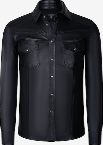 Ron Tomson Between-Season Jacket in Black: front