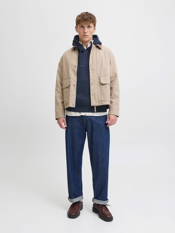 JACK & JONES Sweatshirt 'JPRBLULOYAL' i blå