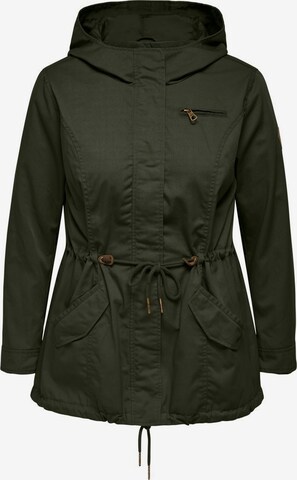 ONLY Carmakoma Between-Seasons Parka in Green: front