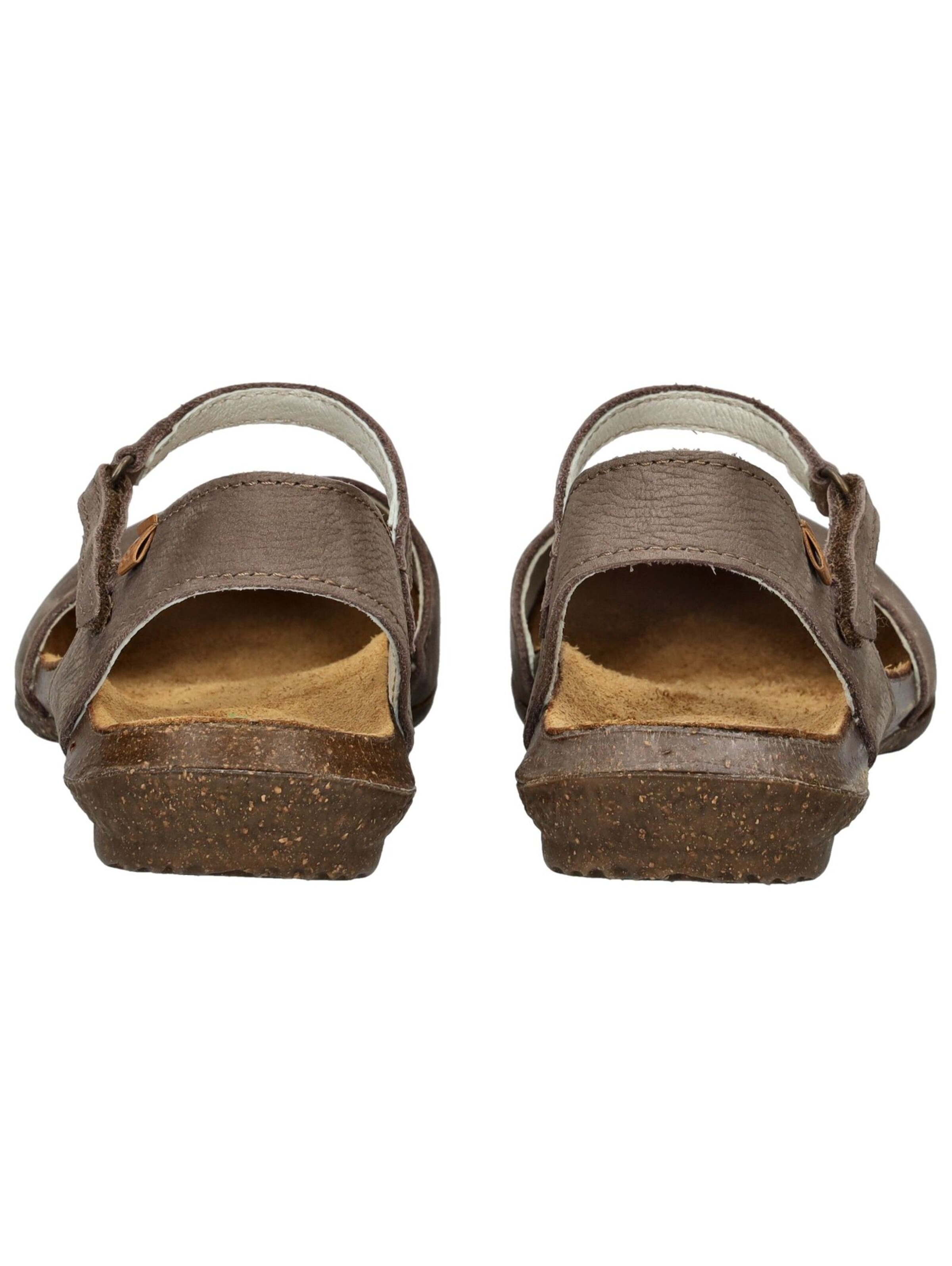 EL NATURALISTA Strap ballerina in Brown