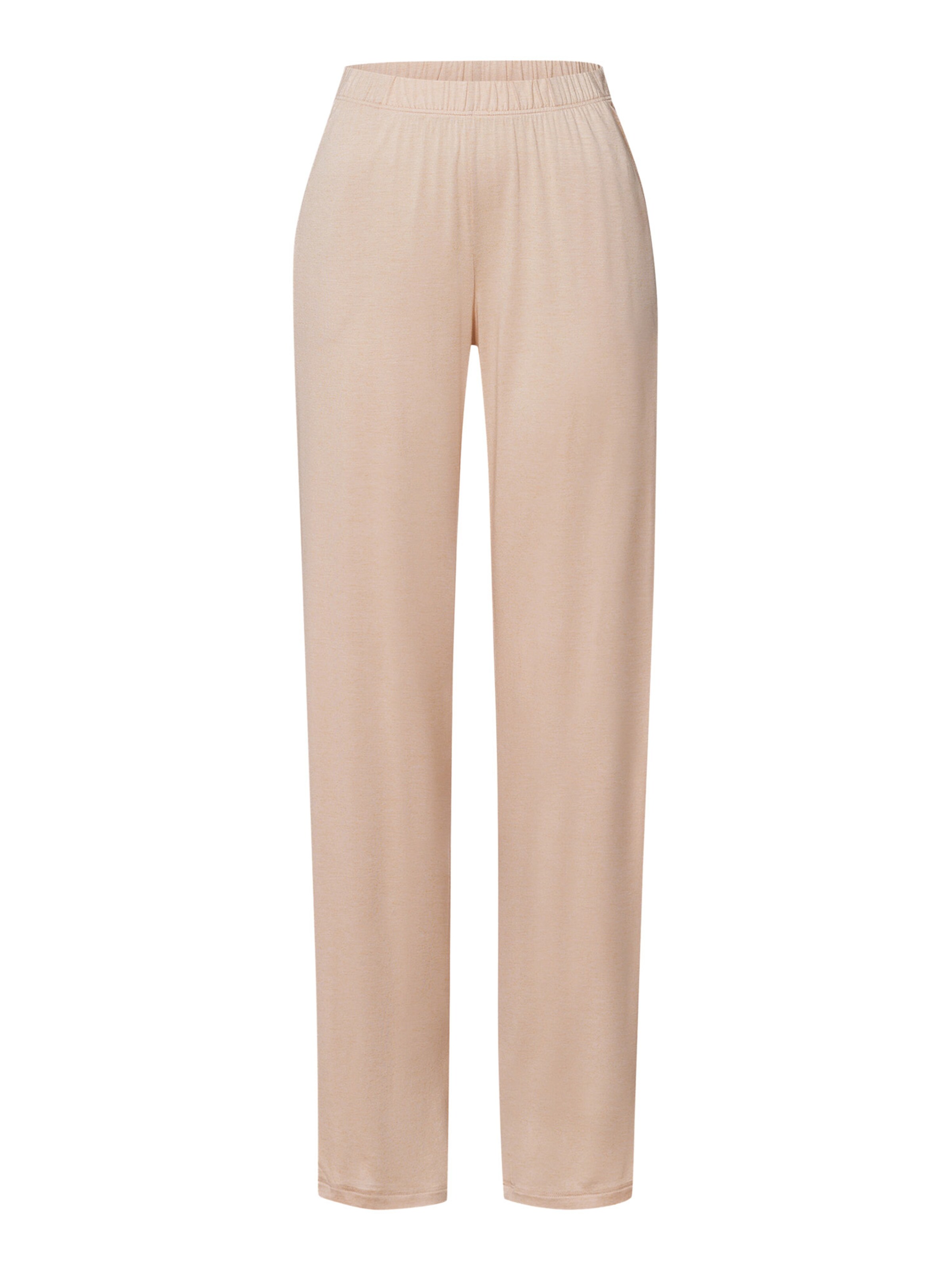Hanro Sweatpants ' Natural Wear ' in Beige: Vorderseite