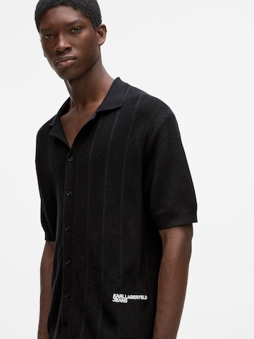 melns KARL LAGERFELD JEANS Standarta piegriezums Krekls