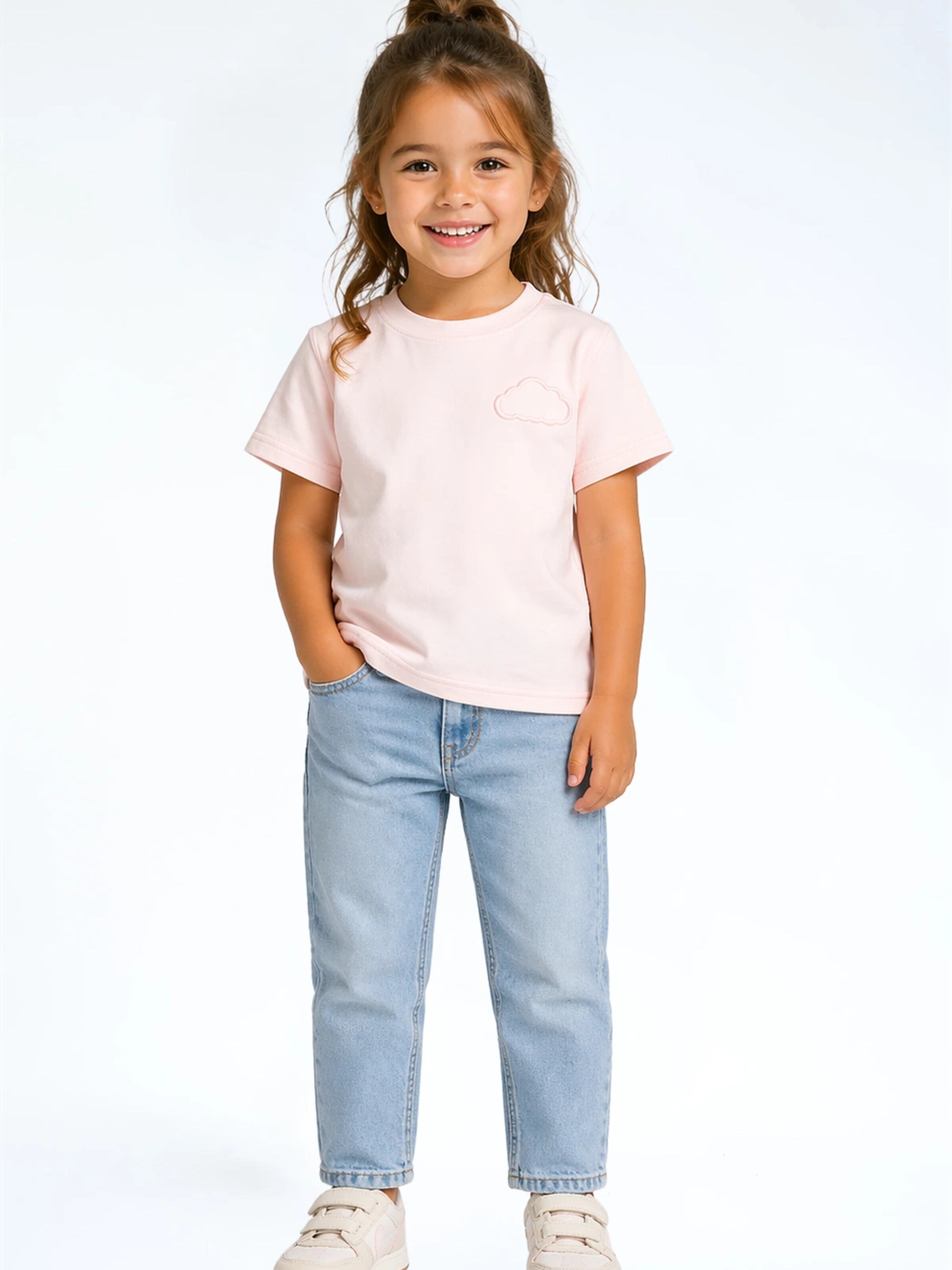 Donder Shirt 'Heavy Tee Essential Canary Yellow' in Pink