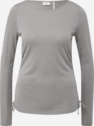 s.Oliver BLACK LABEL - Camiseta en gris: frente