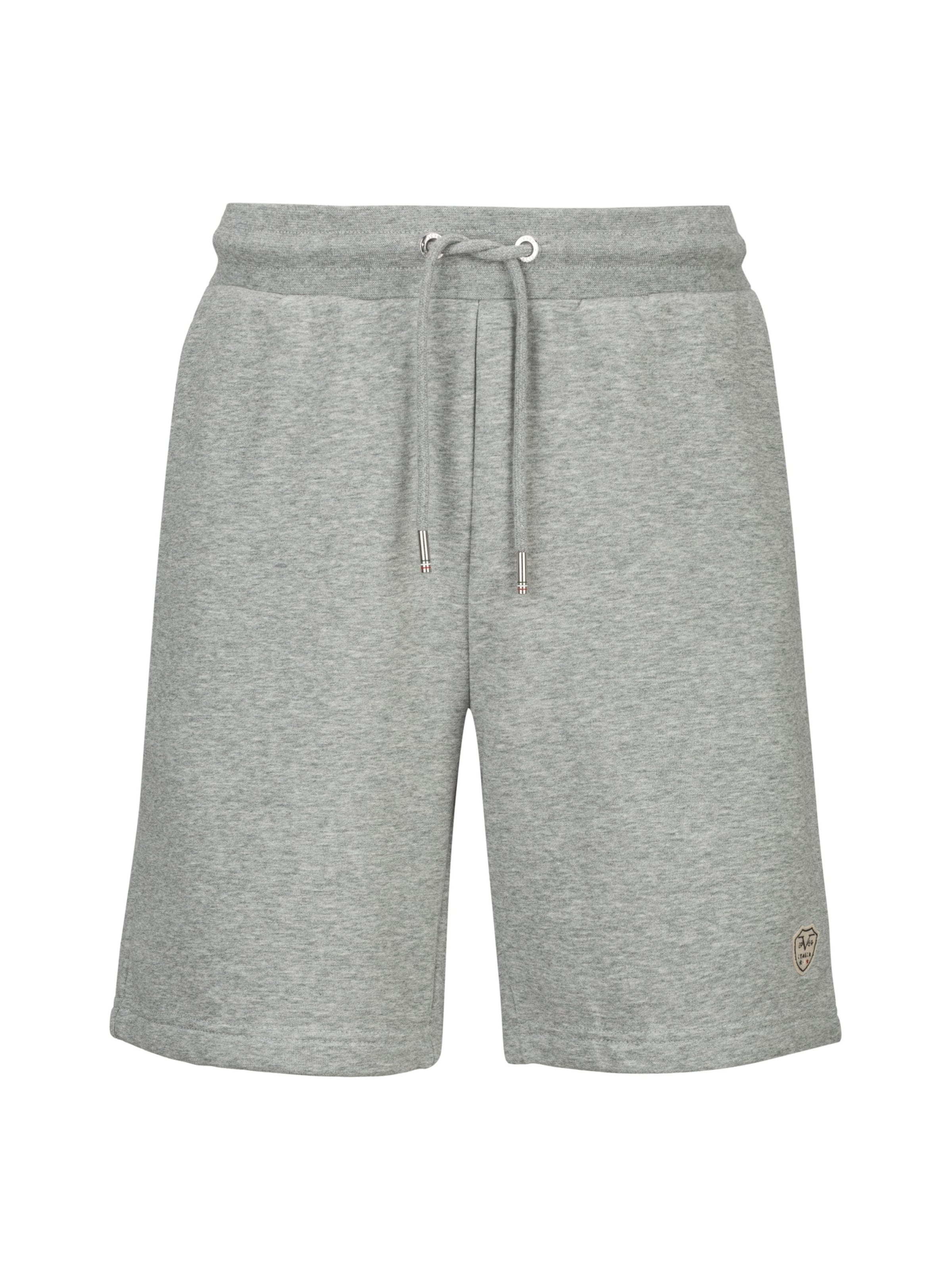 19V69 ITALIA Regular Broek 'Sergio' in Grijs: voorkant