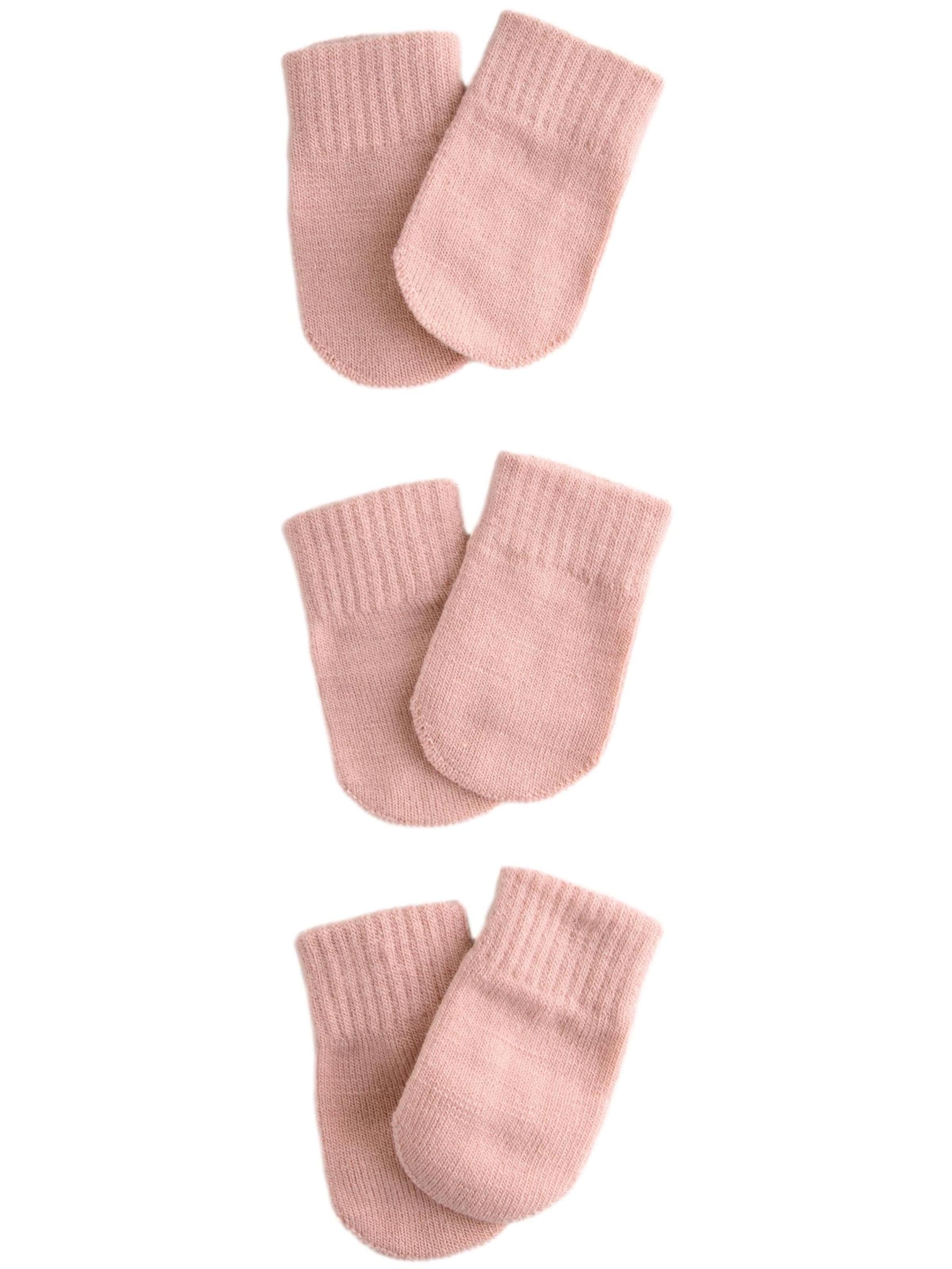 Next Rękawiczki w kolorze różowy: przód