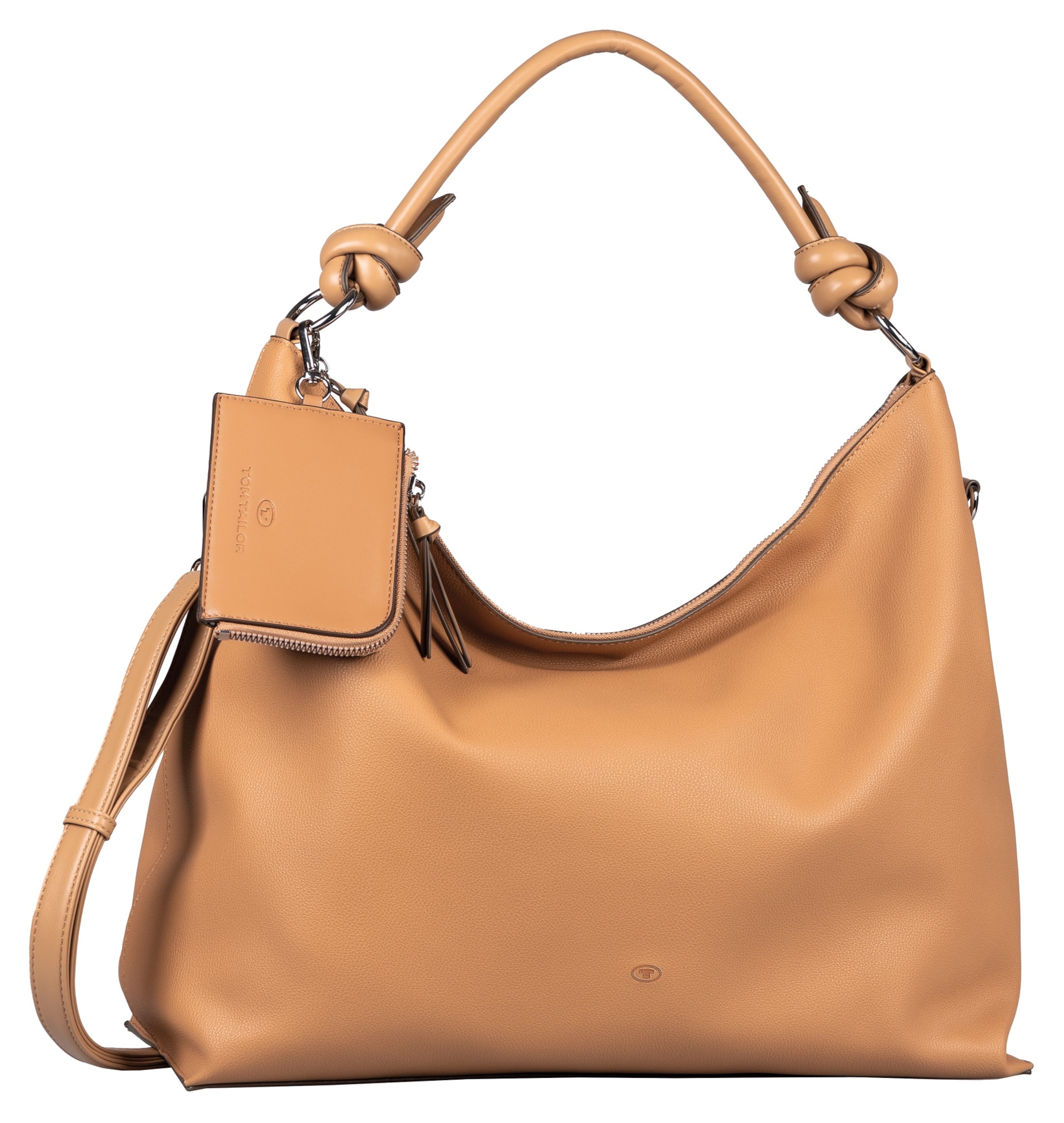 TOM TAILOR Crossbody bag in Brown: front