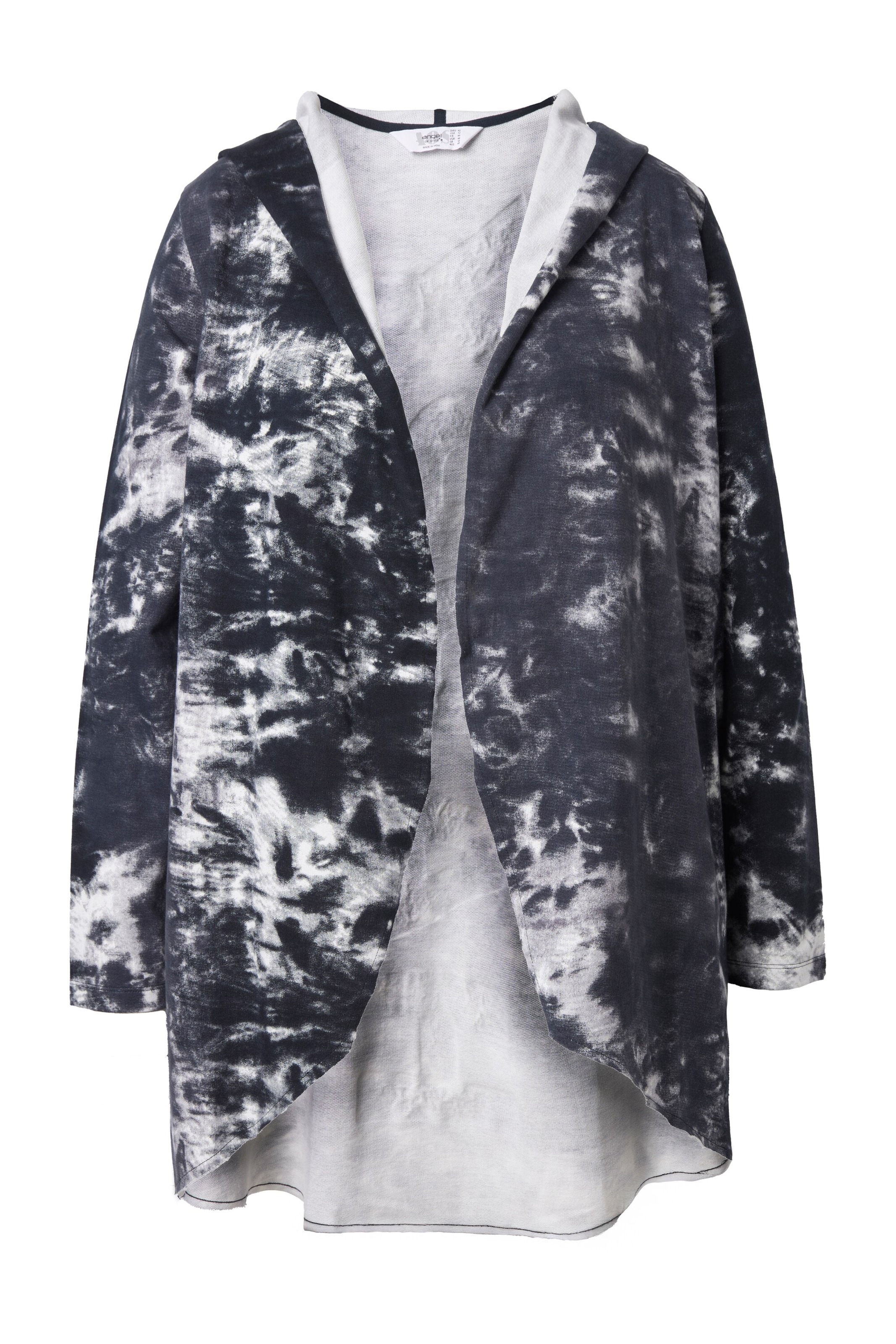 Angel of Style Sweat jacket in Black: front